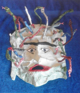 Medusa mask finised.